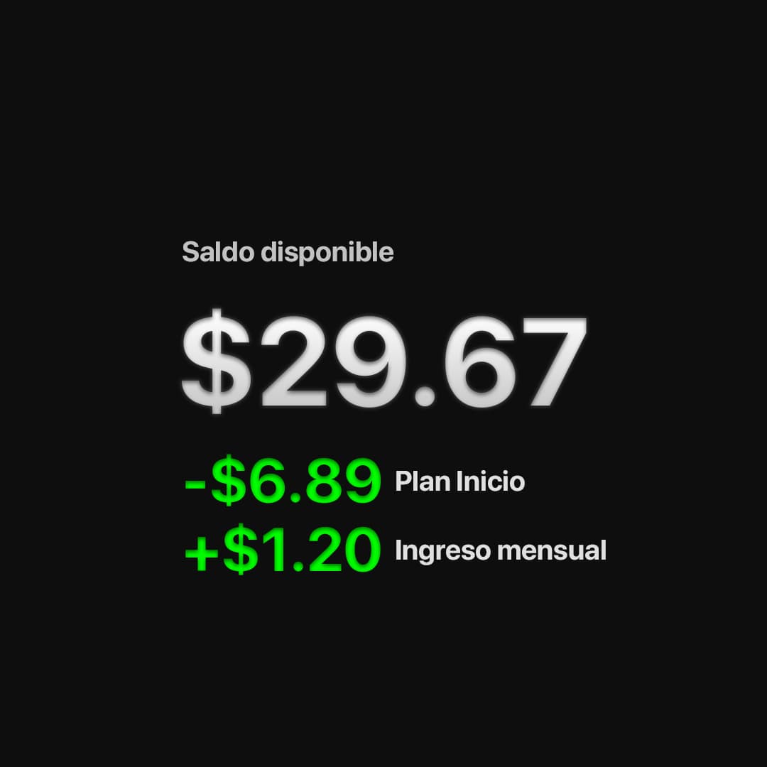 Saldo mensual acumulable